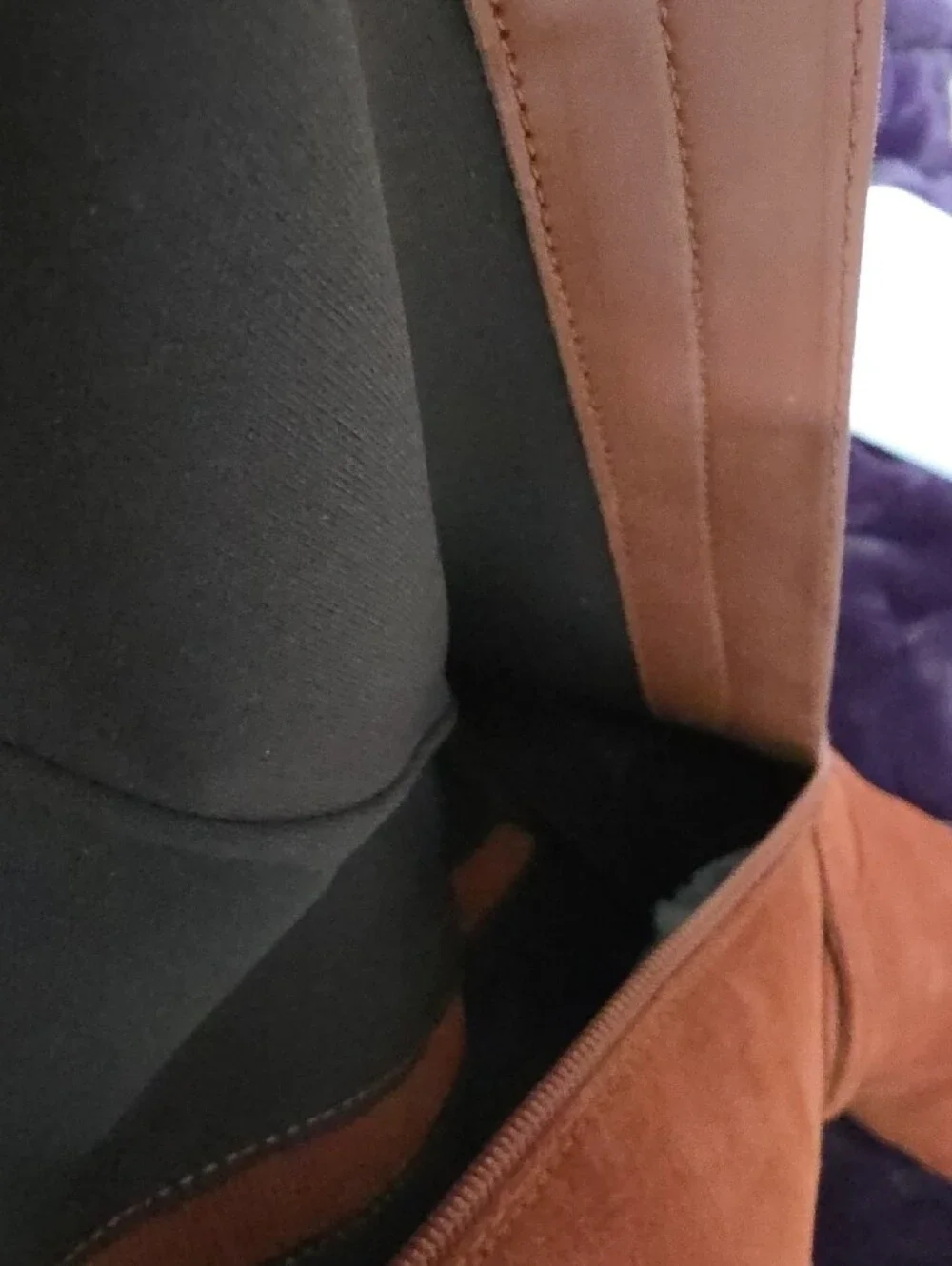 Naturalizer Women's Terracotta Suede Over-the-Knee Boots Sz 8